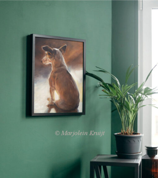 'Jack Russell'- Artprint op Canvas [te koop]