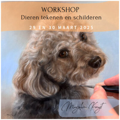 29-30 maart 2025 / dieren schilderen workshop Amersfoort/Leusden